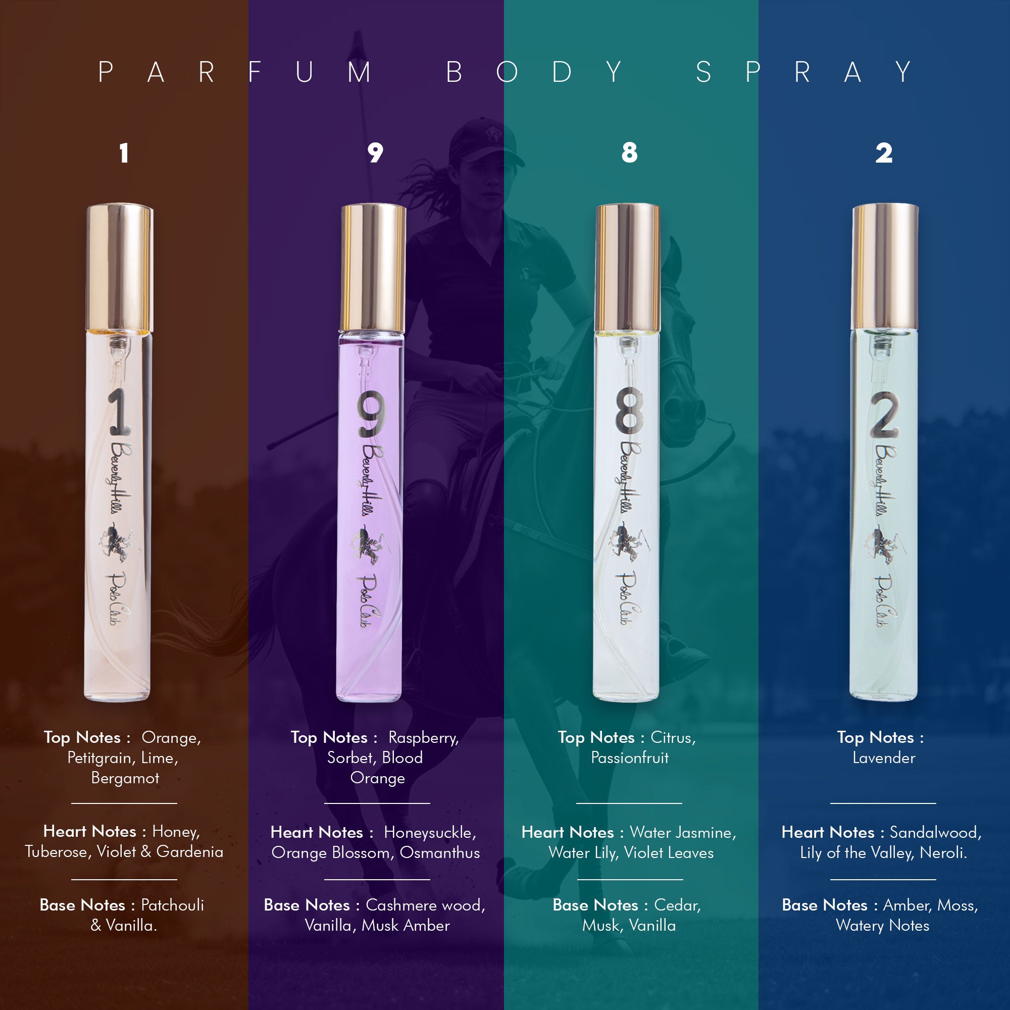 Series Collection Perfumes for Women (16ml x 4) - Combo Pack