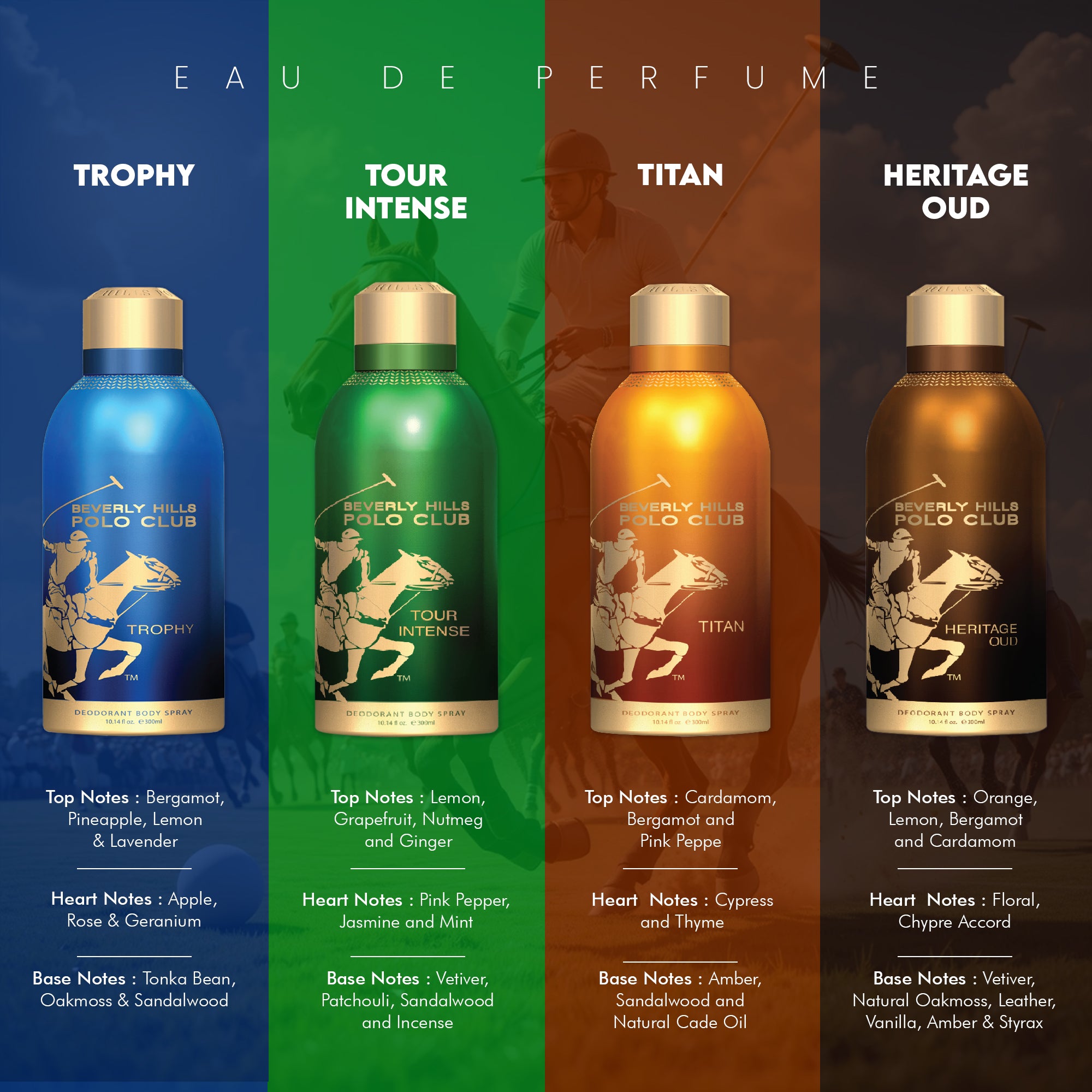 Prestige Parfum Body Spray - 300 ml, Deodorant for Men