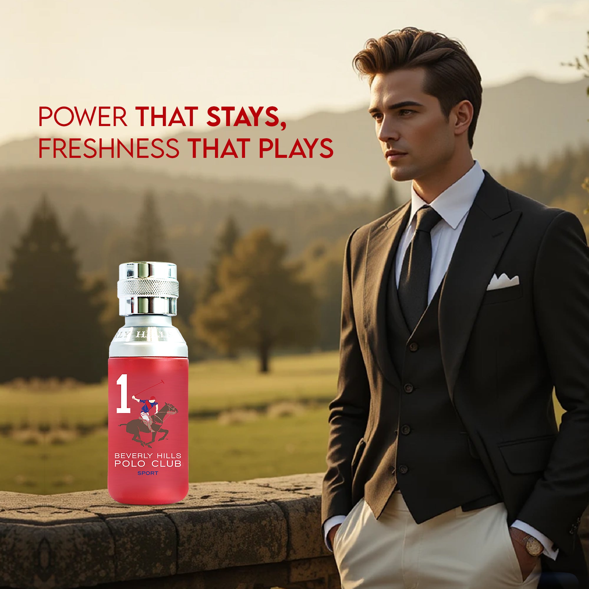 Sports No.1 Eau De Toilette For Men - 50 ML, EDT FOR MEN