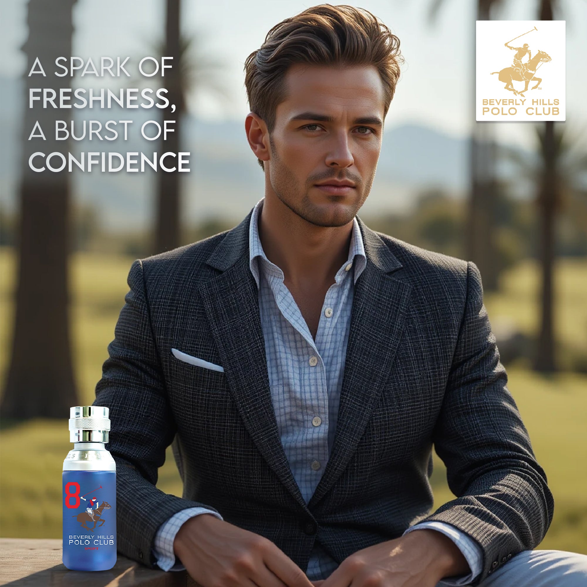Sports No.8 Eau De Toilette For Men - 50 ML, EDT FOR MEN