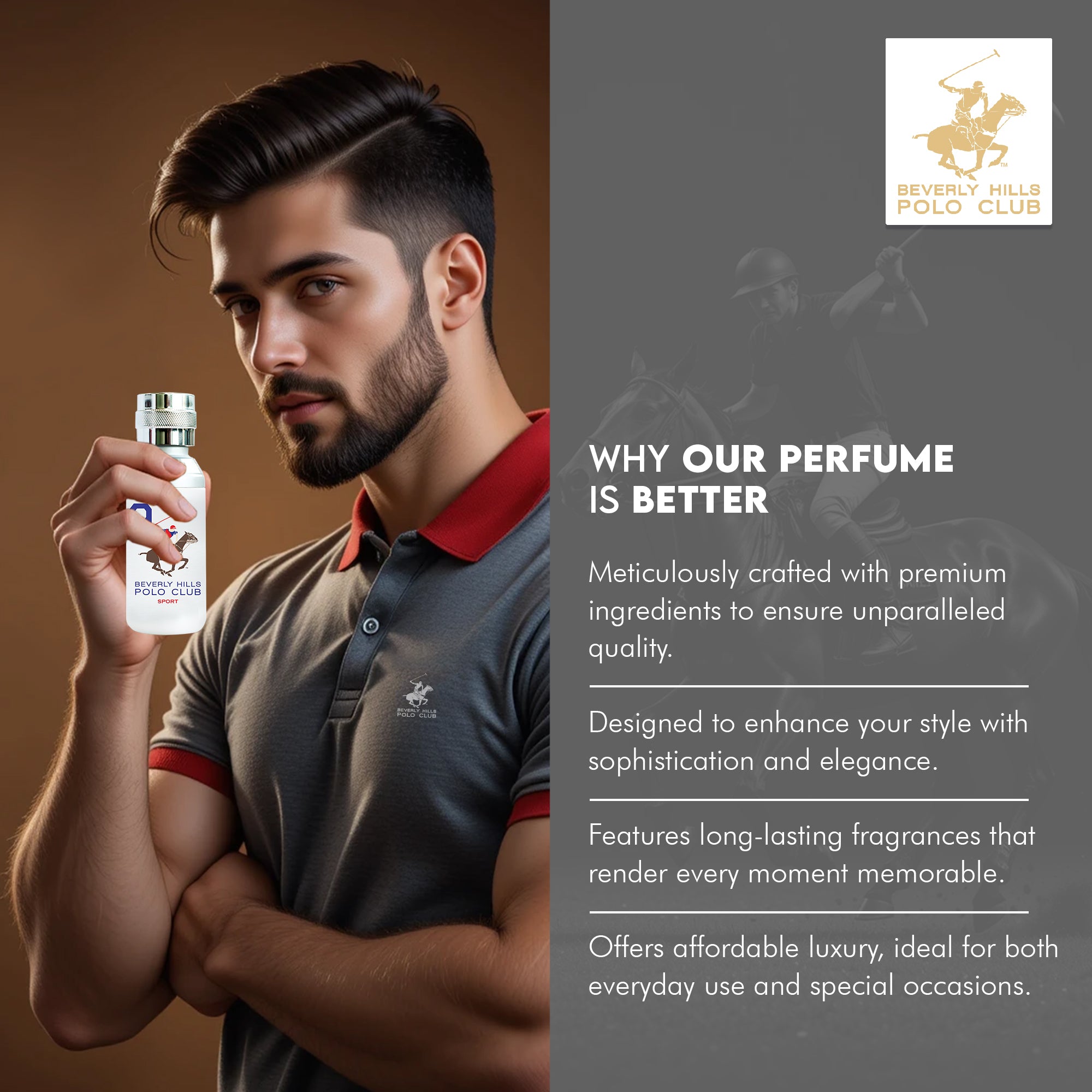 Sports No.9 Eau De Toilette For Men - 50 ML, EDT FOR MEN