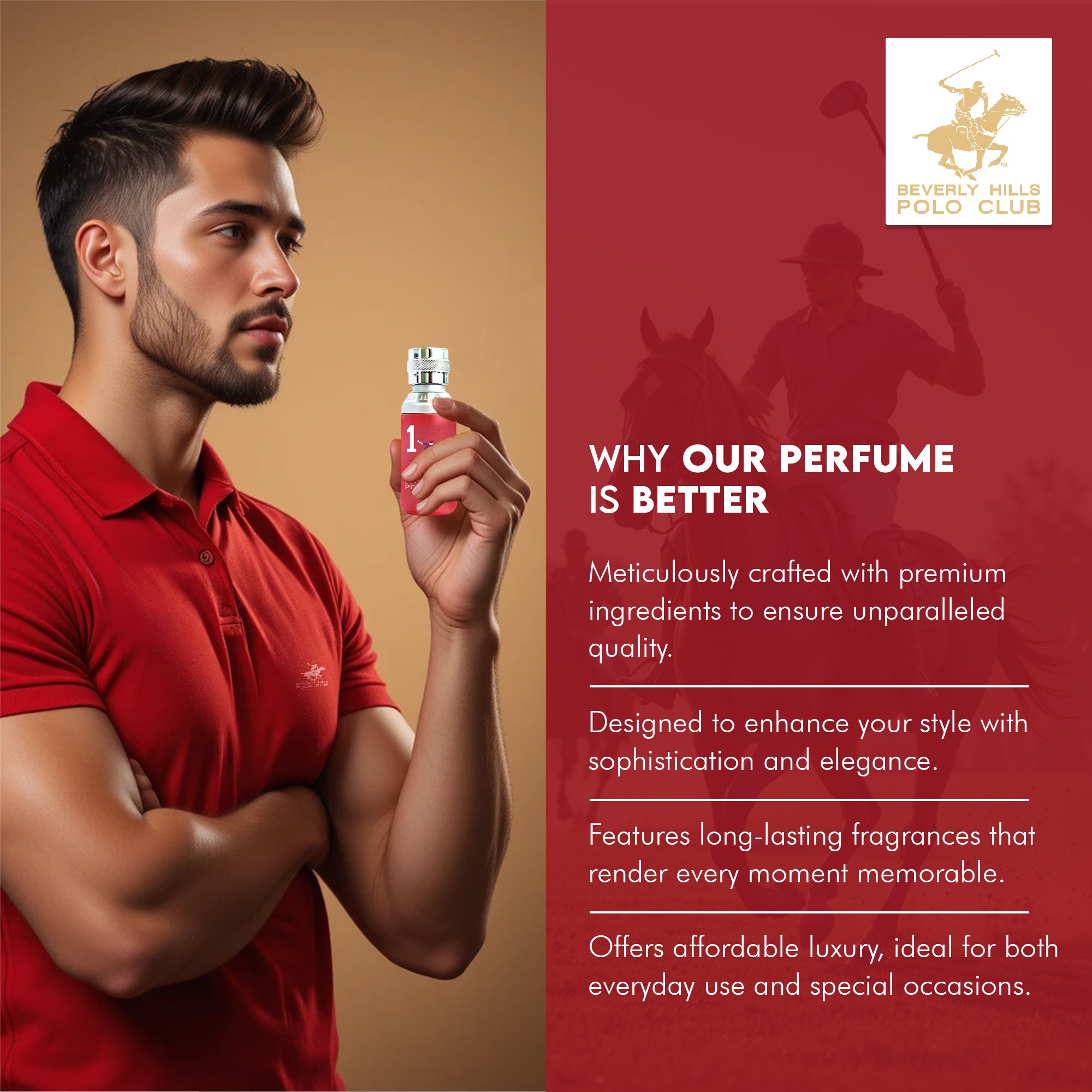 Sports No.1 Eau De Toilette For Men - 50 ML, EDT FOR MEN